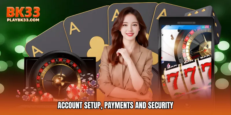 Account Setup, Payments and Security