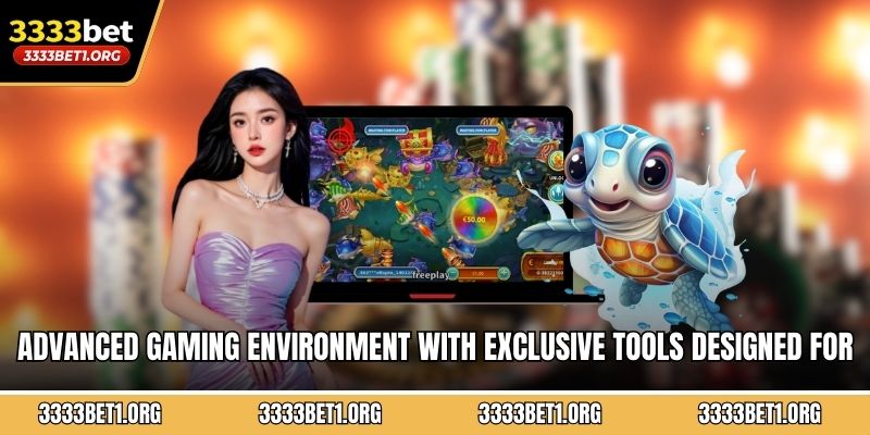 Advanced gaming environment with exclusive tools designed for serious competitive 