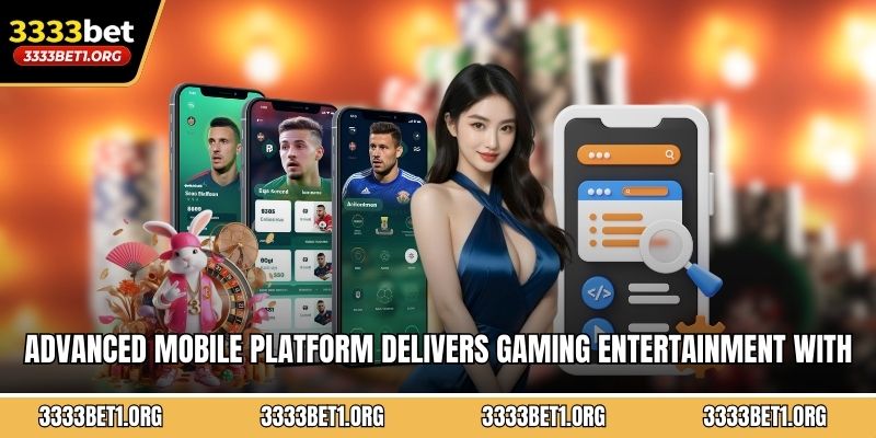 Advanced mobile platform delivers gaming entertainment with professional interface design