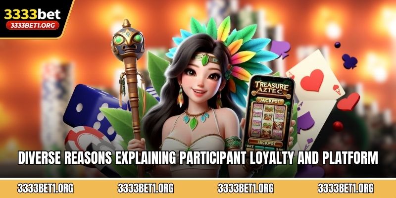 Diverse reasons explaining participant loyalty and platform preference growth
