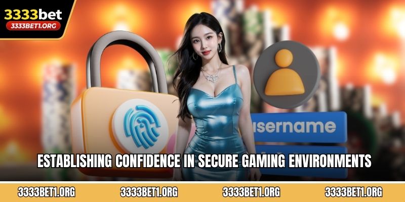 Establishing confidence in secure gaming environments