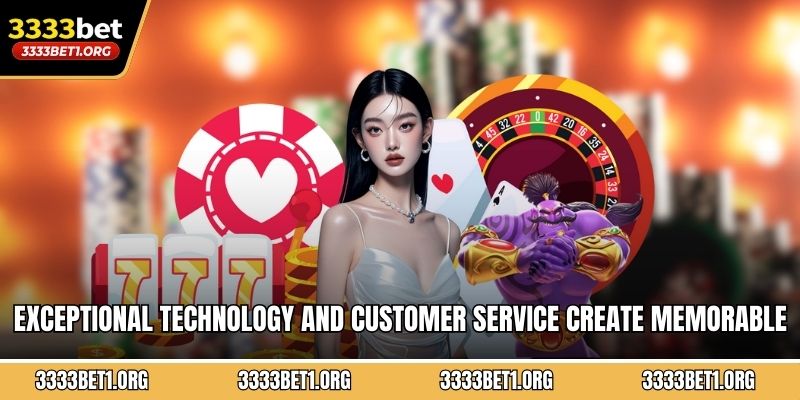 Exceptional technology and customer service create memorable gaming moments 