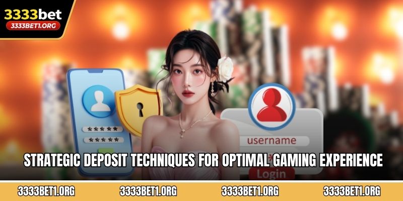 Strategic deposit techniques for optimal gaming experience