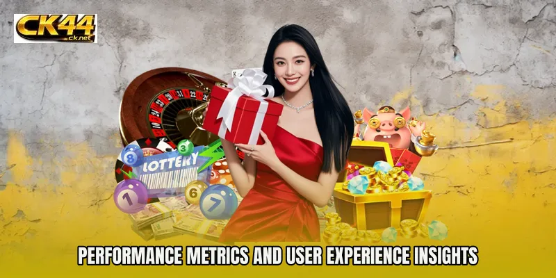 Performance metrics and user experience insights