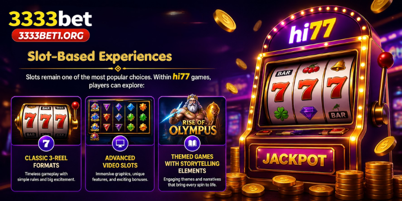 Slot-Based Experiences