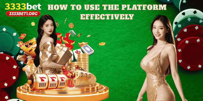 How to Use the Platform Effectively
