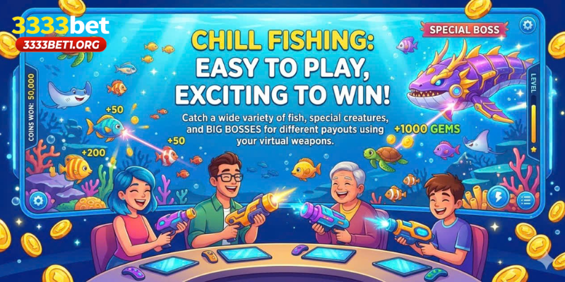 Chill Fishing attracts a wide audience
