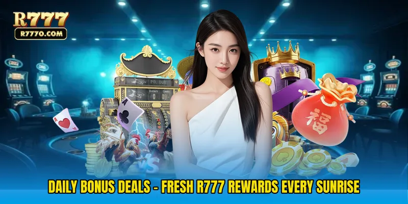 Daily Bonus Deals - Fresh R777 Rewards Every Sunrise