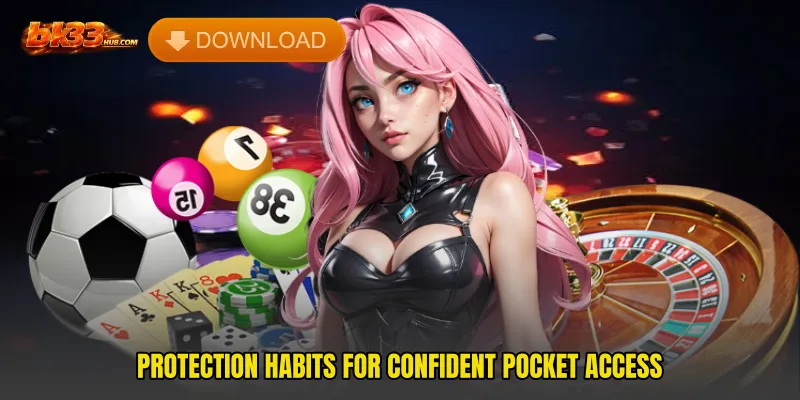Protection habits for confident pocket access