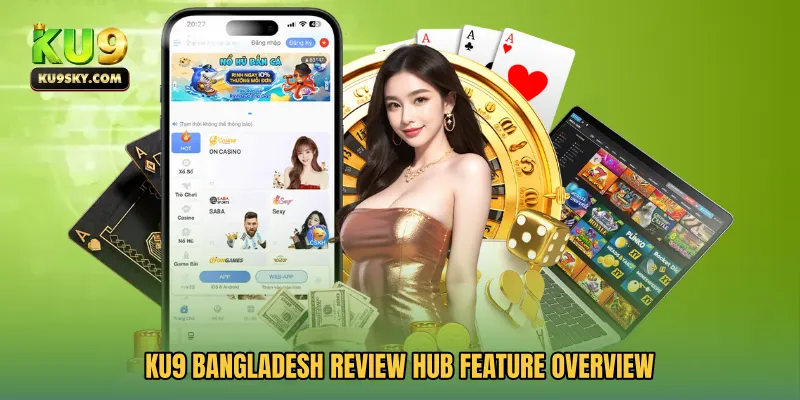 KU9 Bangladesh Review Hub feature overview